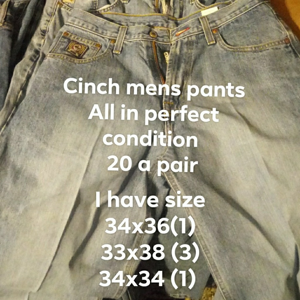 Mens Brand Clothes... I have tons of men clothes i